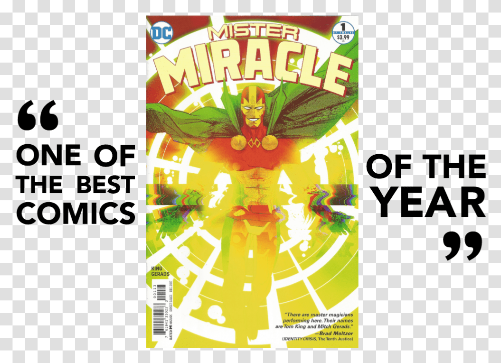 Comic Book Dots Mister Miracle Issue 1 Variant, Bird, Animal, Poster, Advertisement Transparent Png