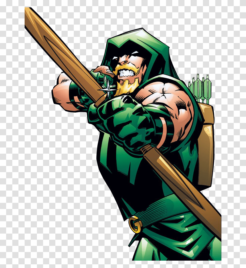 Comic Book Green Arrow, Person, Human, Sport, Sports Transparent Png