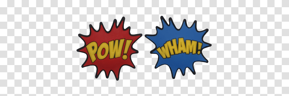 Comic Book Themed Pow And Wham Tennis Racquet Dampeners, Arrowhead, Weapon Transparent Png