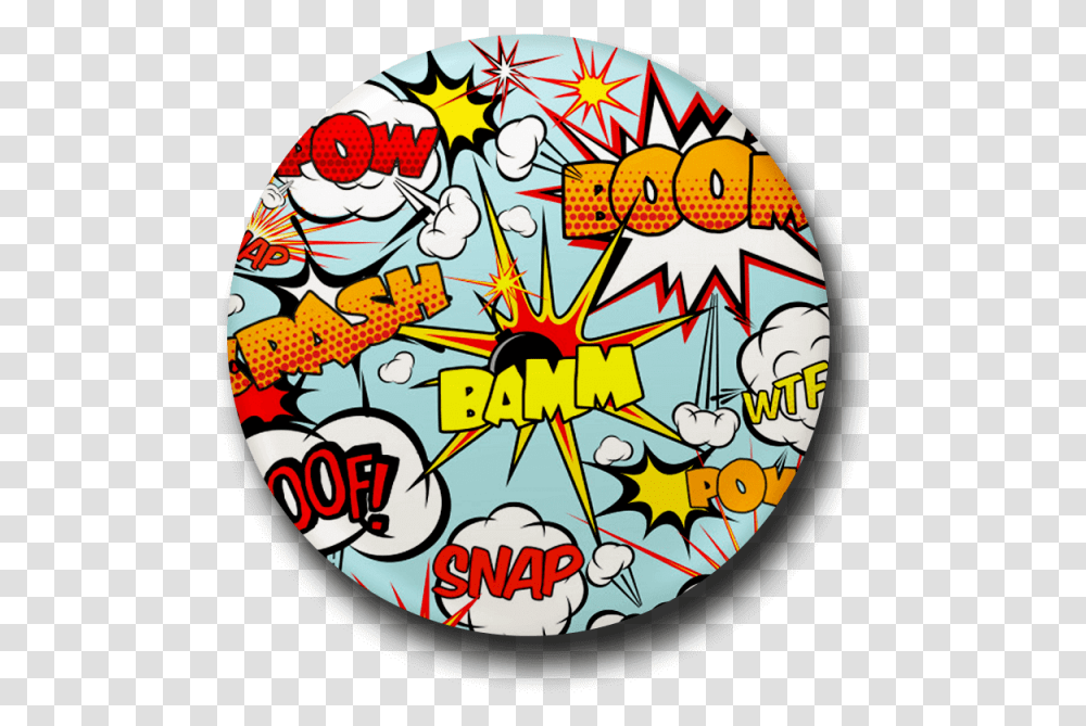 Comic Bubble Button Badge Speech Balloon, Game, Gambling, Meal, Food Transparent Png