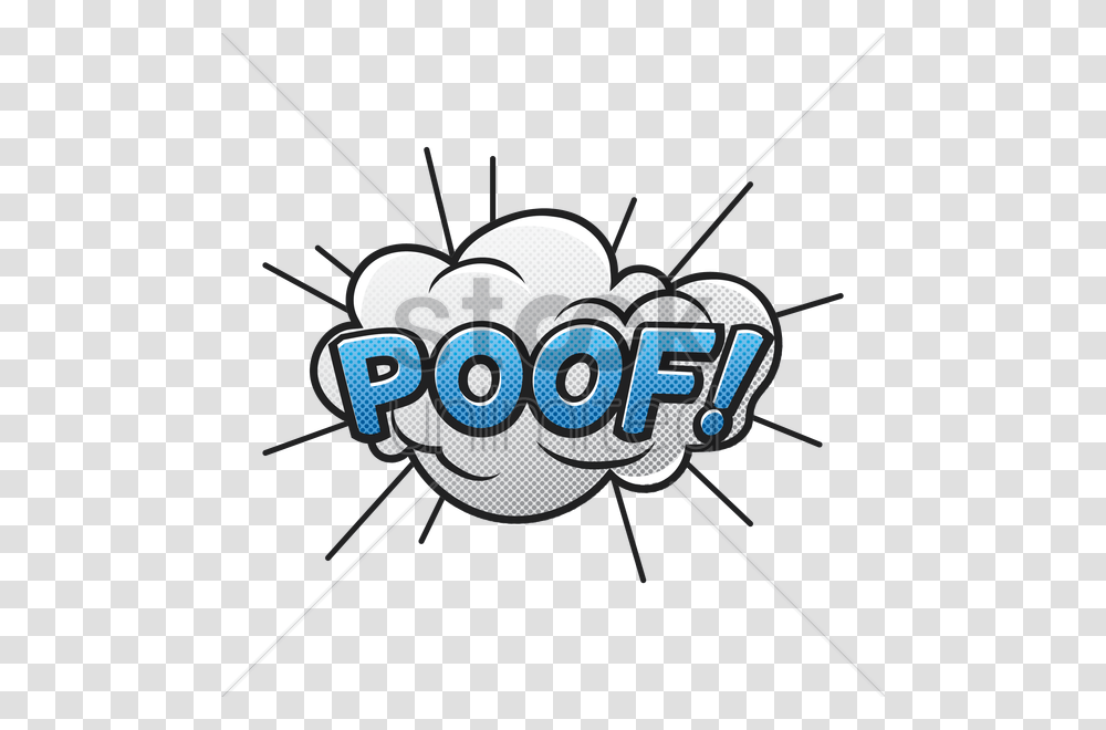 Comic Bubble Poof Vector Image, Sport, Sports, Bow, Golf Transparent Png