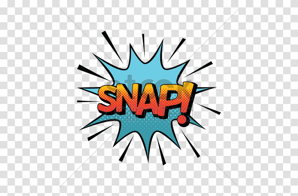 Comic Bubble Snap Vector Image, Batman Logo, Emblem Transparent Png