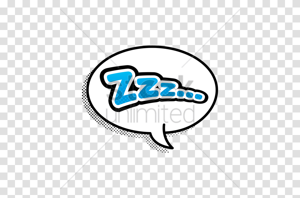 Comic Bubble Zzz Vector Image, Food, Leisure Activities, Sport, Golf Transparent Png