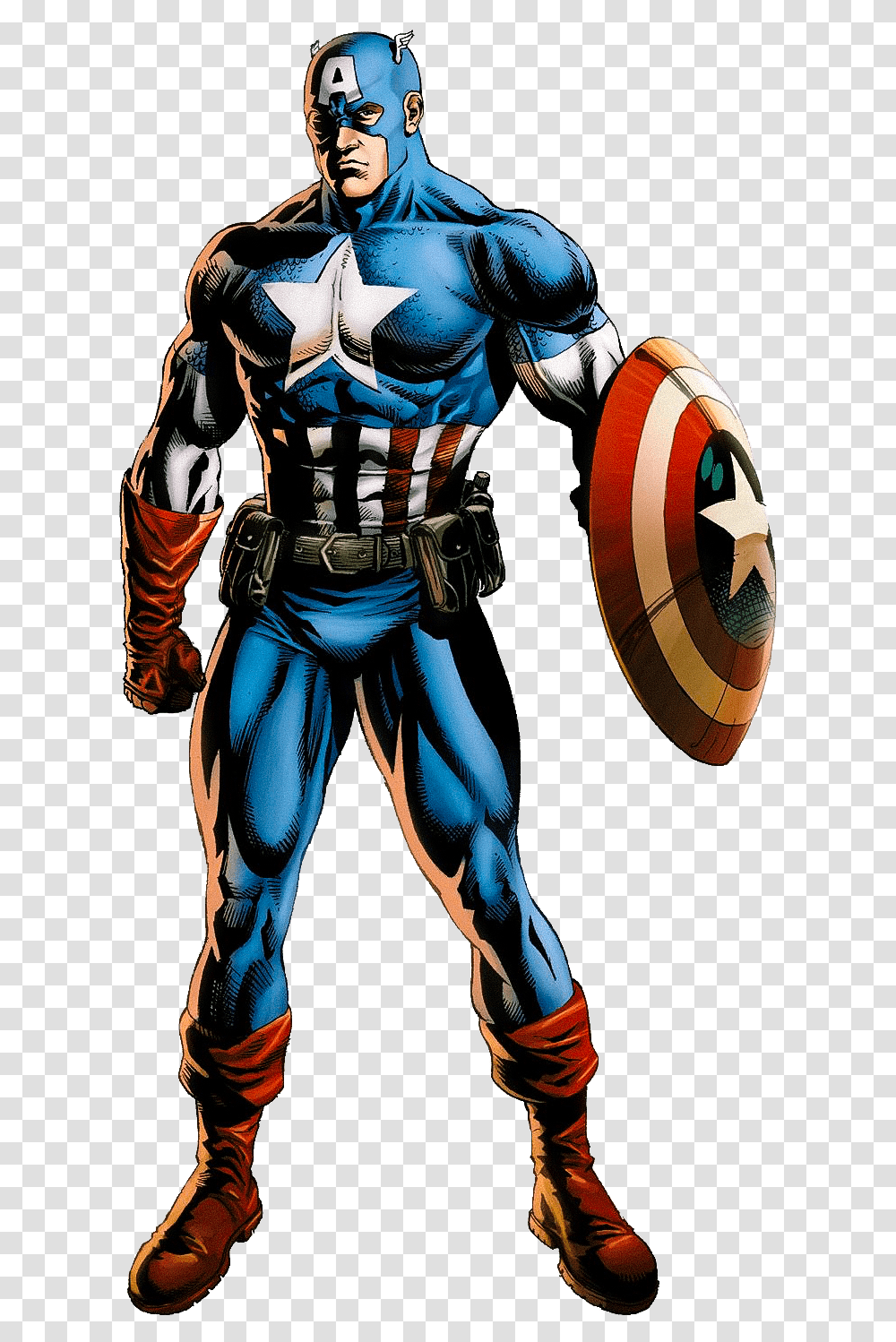 Comic Captain America, Person, Human, Batman Transparent Png