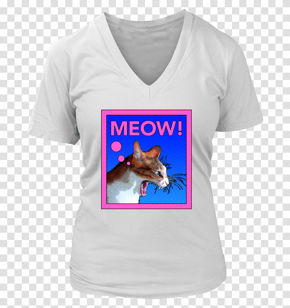 Comic Cat Meow Catch Flight Not Feelings Shirt, Apparel, T-Shirt, Pet Transparent Png