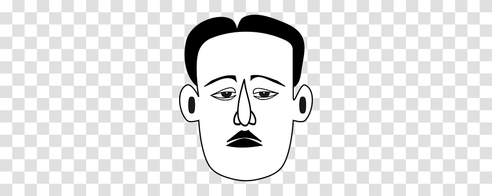 Comic Characters Face, Head, Stencil, Portrait Transparent Png