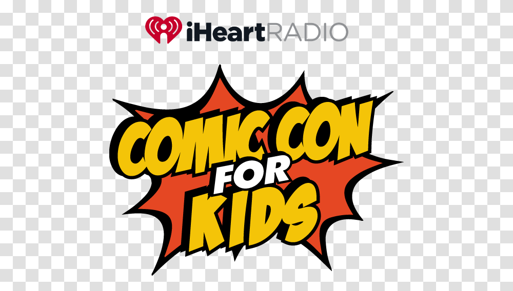 Comic Con For Kids Comic Con For Kids Logo, Poster, Advertisement, Text, Flyer Transparent Png