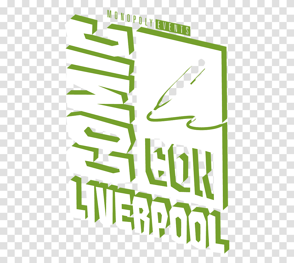 Comic Con Liverpool Clip Art, Text, Label, Alphabet, Plant Transparent Png