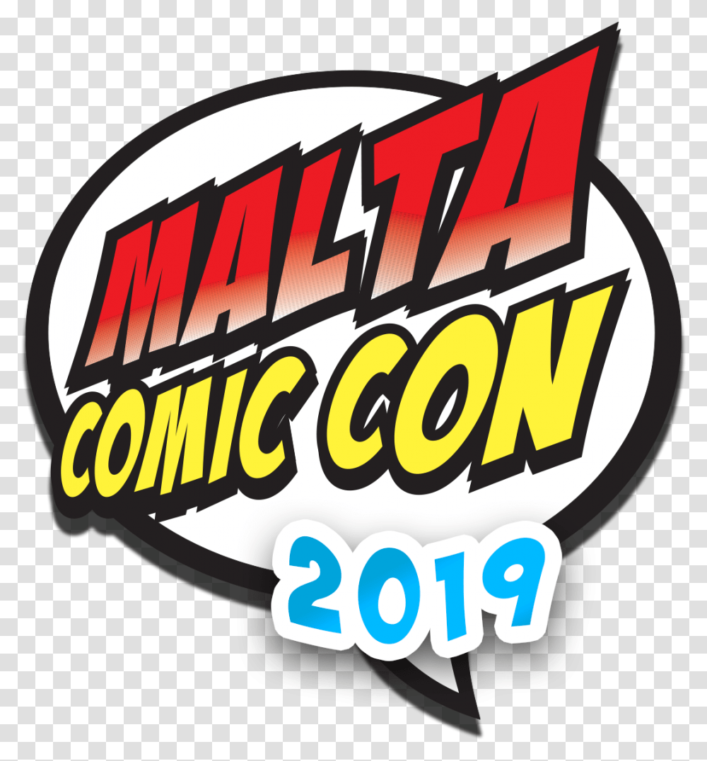 Comic Con Malta, Logo, Trademark Transparent Png