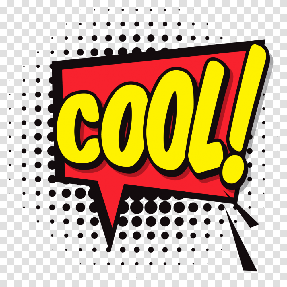 Comic Cool Speech Bubble Clip Art Download Hd Pop Art Cool, Logo, Dynamite Transparent Png