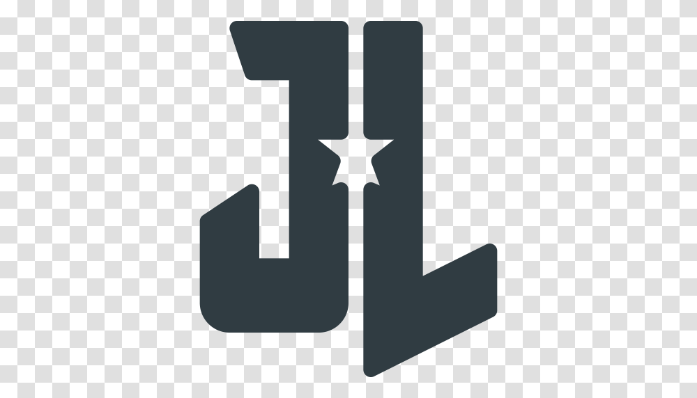 Comic Dc Justice League Logo Movie Icon, Anchor, Hook, Cross Transparent Png