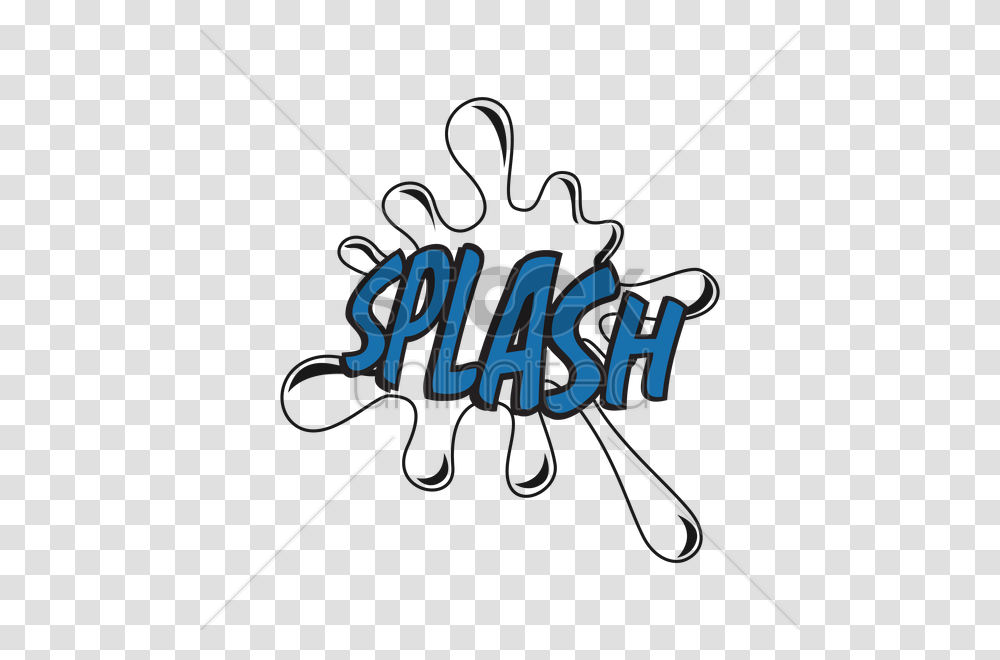 Comic Effect Splash Vector Image, Bow, Wand, Arrow Transparent Png