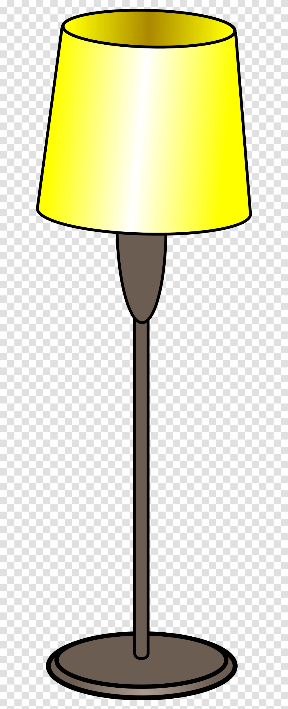 Comic Floor Lamp Standing Lamp Clipart, Plant, Flower, Silhouette, Lamp Post Transparent Png