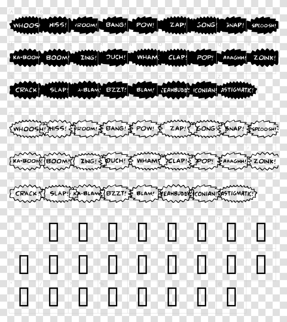 Comic Font Fx, Number, Chess Transparent Png