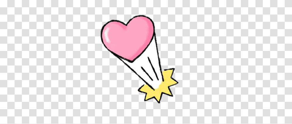 Comic Love Cute Cartoon Heart Bomb Punk Pink Girl, Cream, Dessert, Food, Creme Transparent Png