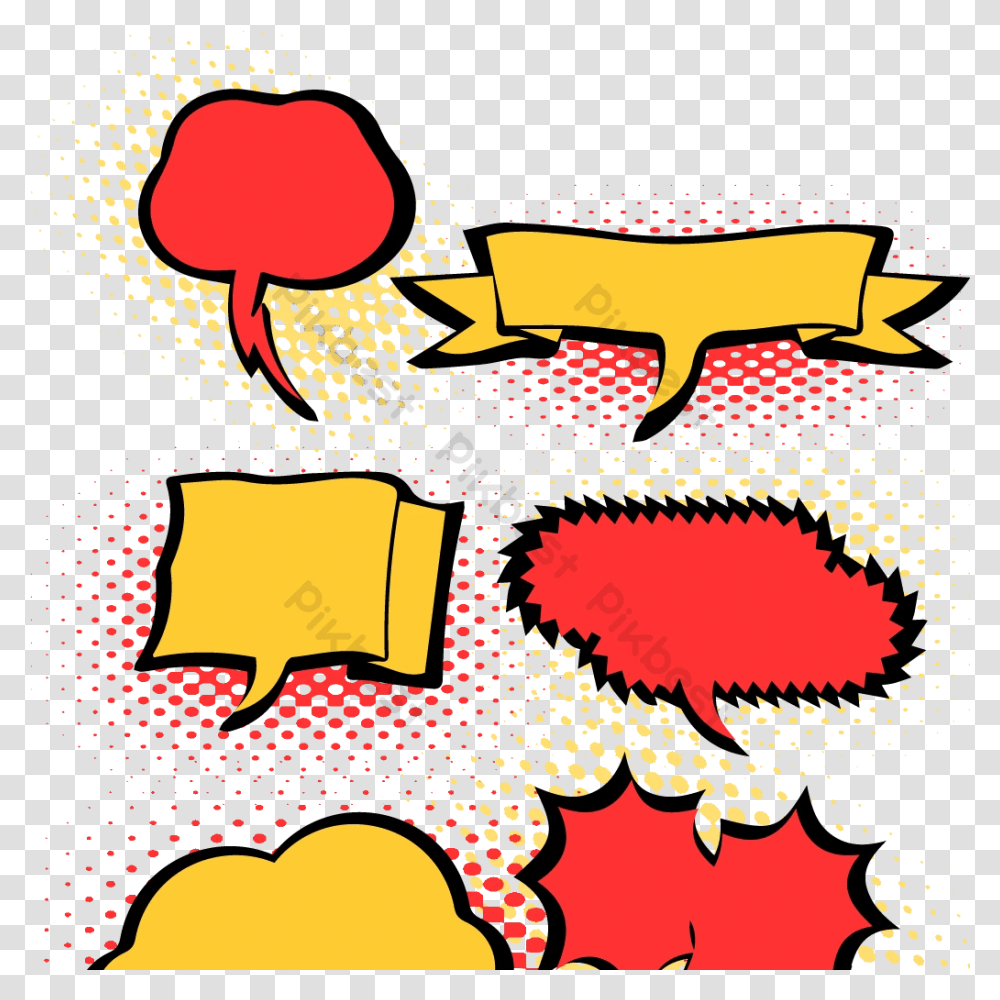 Comic Style Dialog Vector Of Mushroom Cloud Ai Free Vertical, Graphics, Art, Text, Poster Transparent Png