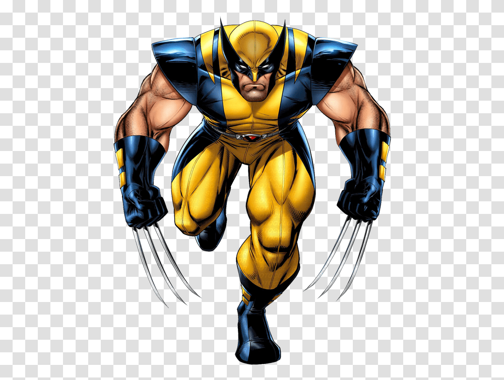 Comic Wolverine, Person, Human, Hand, Helmet Transparent Png