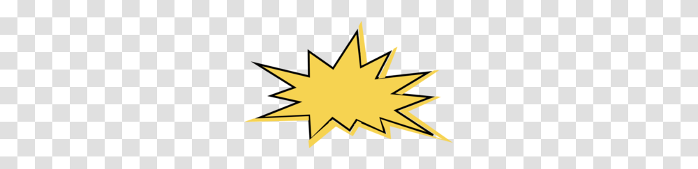 Comic Yellow Star Clip Art, Leaf, Plant, Maple Leaf Transparent Png