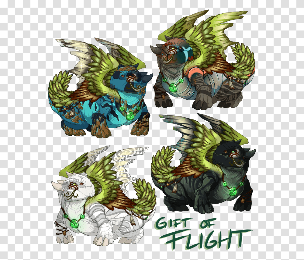 Comics, Dragon, Painting, Tiger Transparent Png