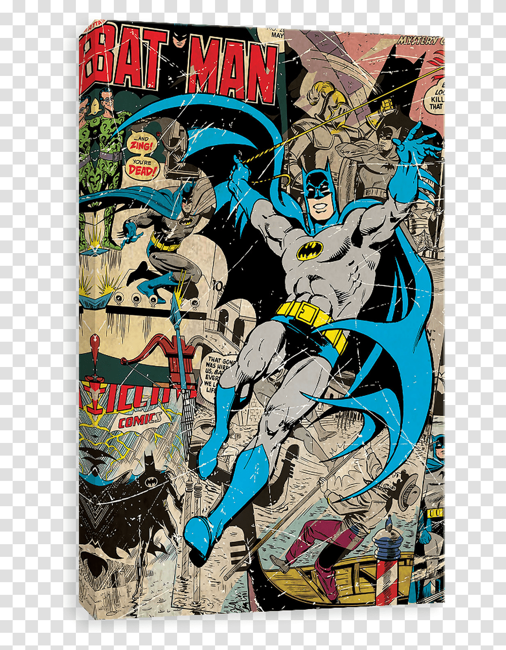 Comics Hero Batman Comic Book, Poster, Advertisement, Person, Human Transparent Png