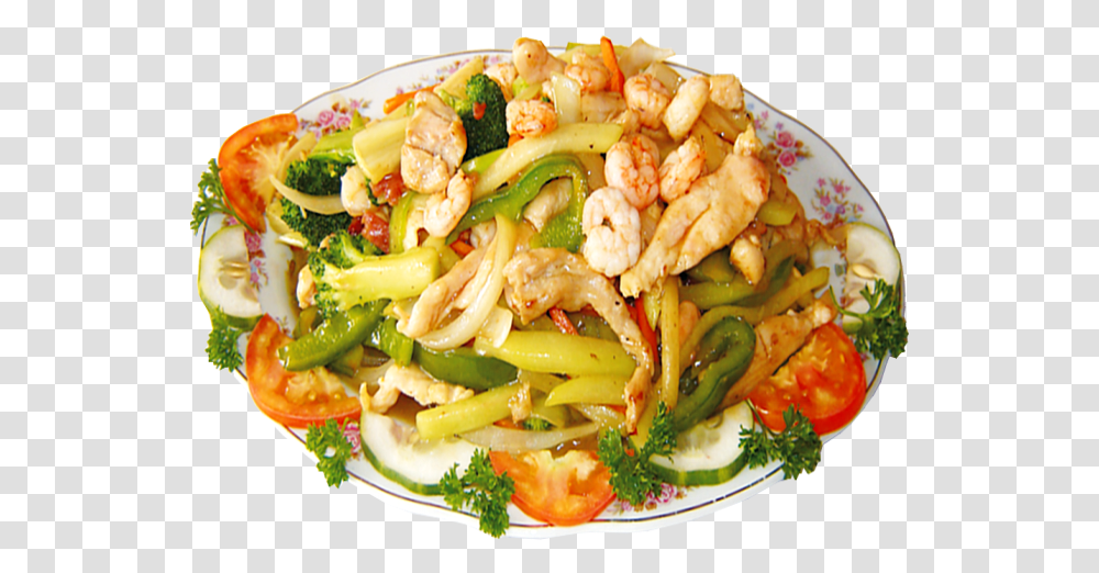 Comida China En, Dish, Meal, Food, Platter Transparent Png