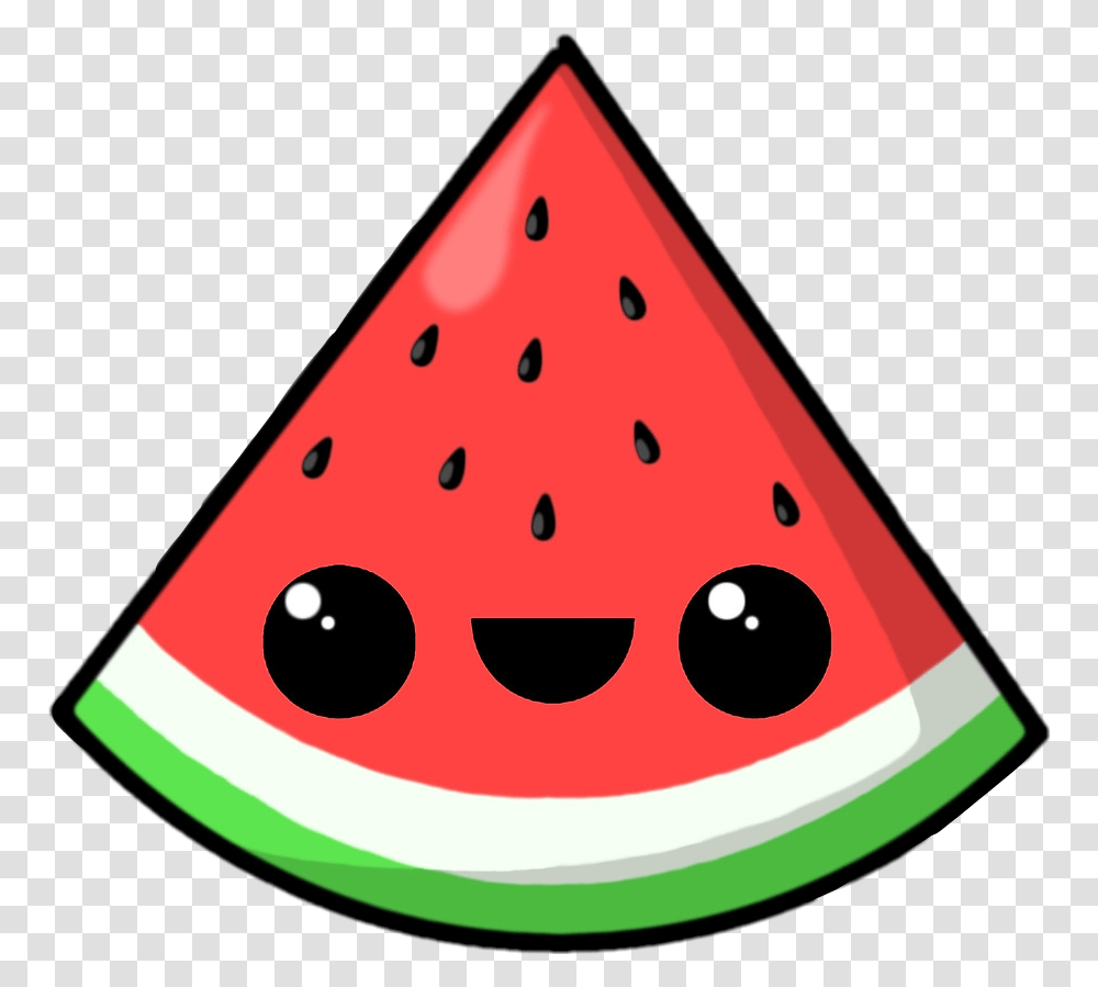Comida Fruta Sandia Emoji, Plant, Fruit, Food, Watermelon Transparent Png