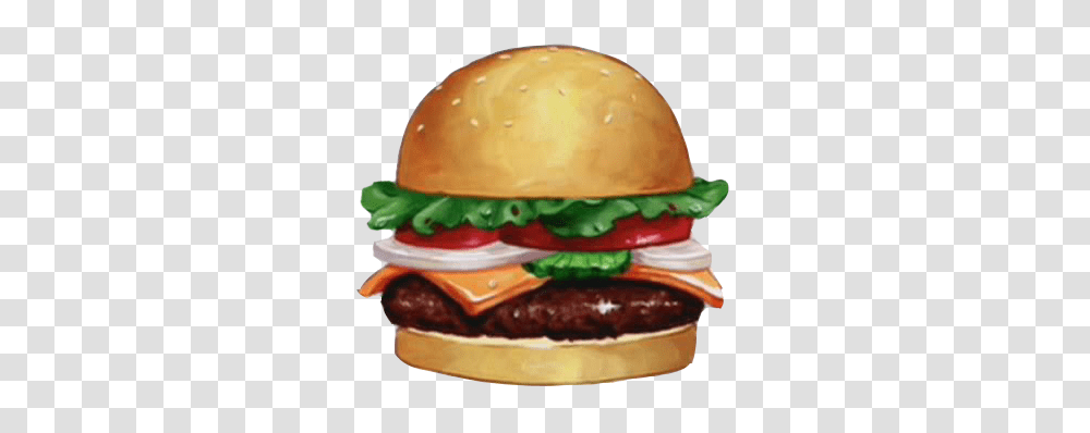 Comidas De Desenho Animado Que Sempre Quis Comer, Burger, Food Transparent Png