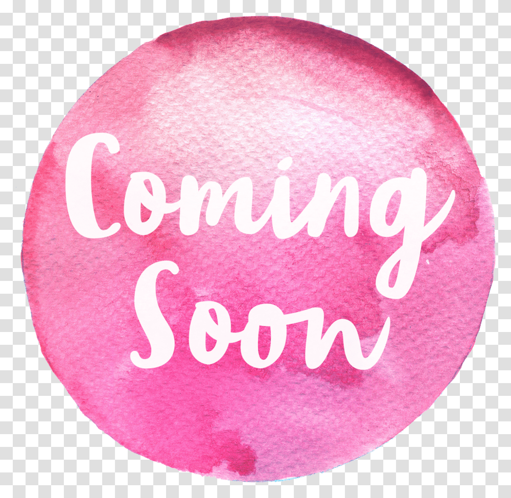 Coming Soon Sign Pink, Sphere, Word, Logo Transparent Png