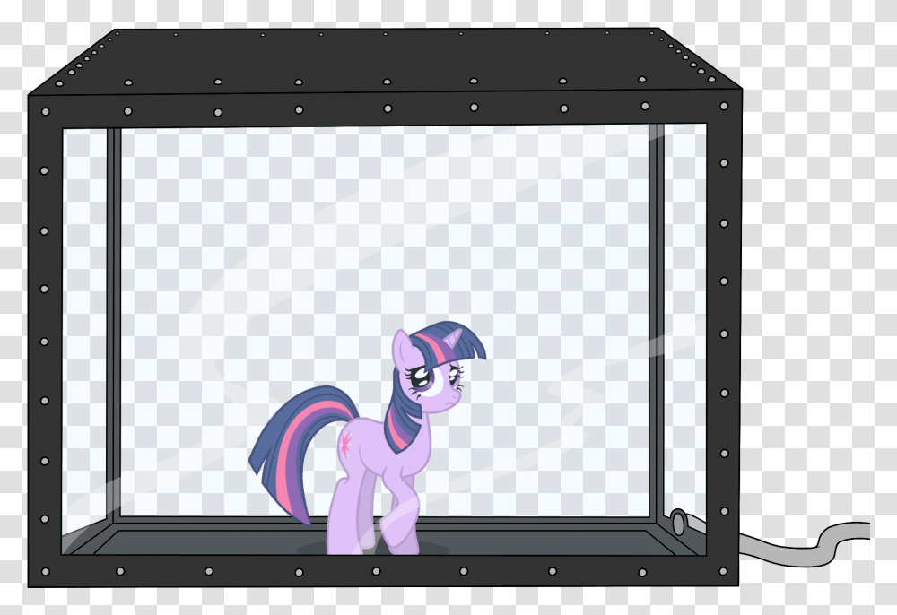 Comish Tank18 Frame My Little Pony Drowning, Monitor, Screen, Electronics, Display Transparent Png