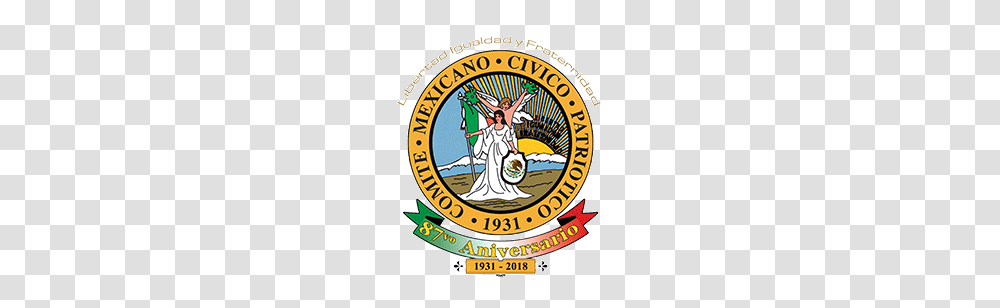 Comite Mexicano Civico Patriotico, Logo, Trademark, Badge Transparent Png