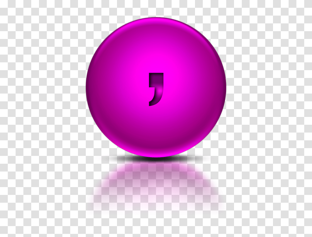 Comma Clip Art, Balloon, Sphere, Purple Transparent Png