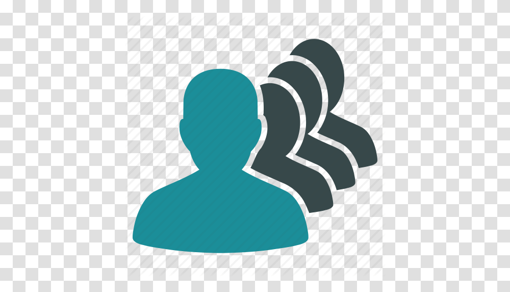Command Group Men People Squad Staff Workforce Icon, Silhouette, Furniture, Car Seat Transparent Png