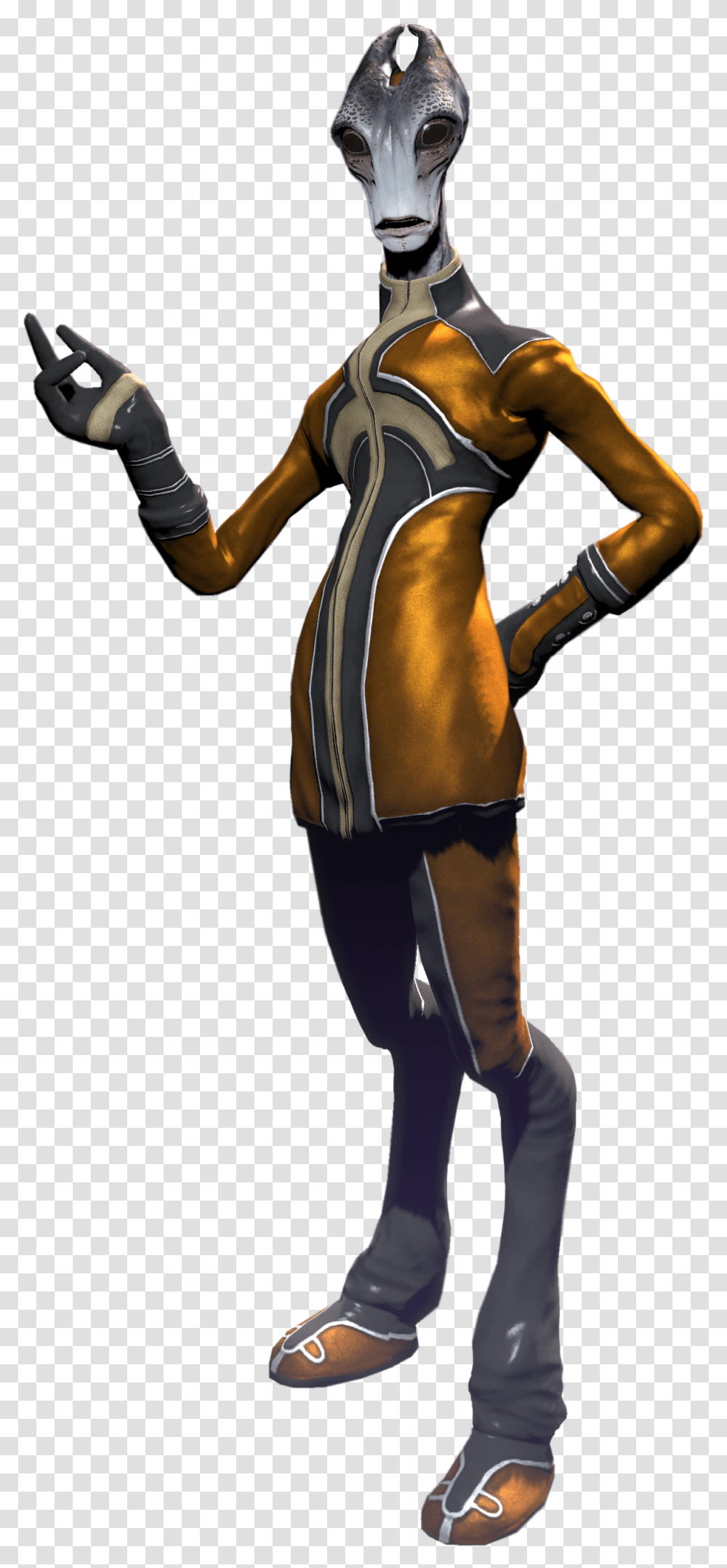 Commander Shepard Salarian Art, Costume, Person, Female Transparent Png