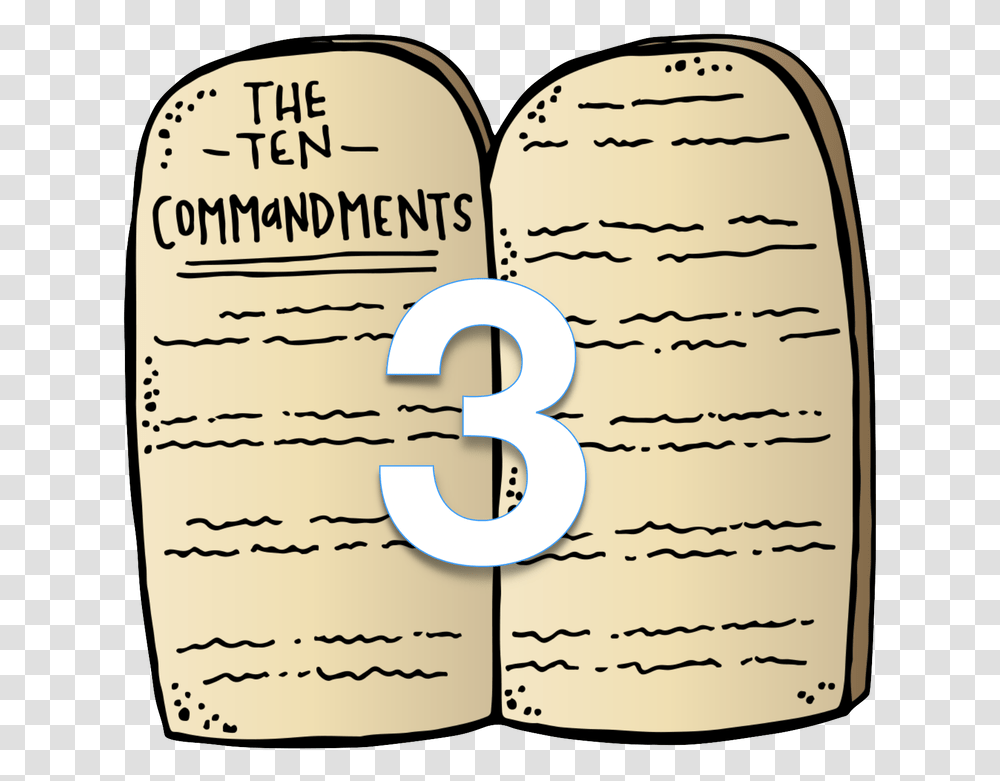 Commandments 10 Commandments Clipart, Number, Symbol, Text, Page Transparent Png