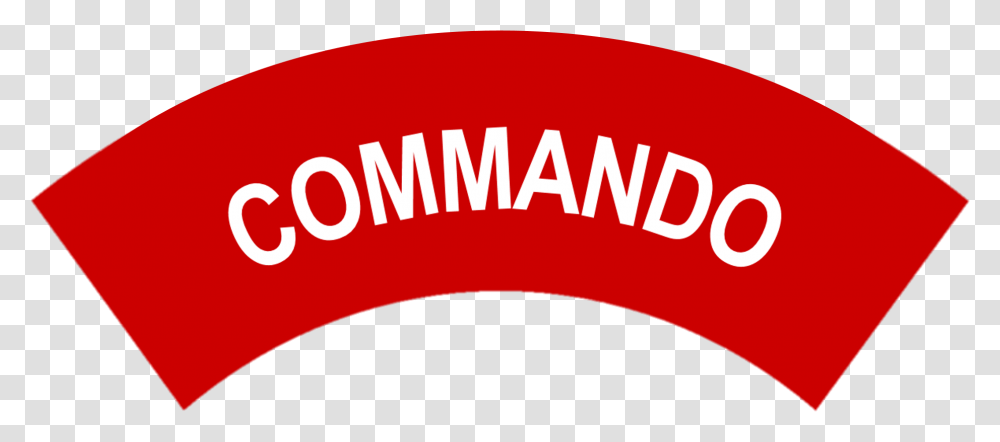 Commando Battledress Flash White On Red Second Pattern Circle, Label, Logo Transparent Png