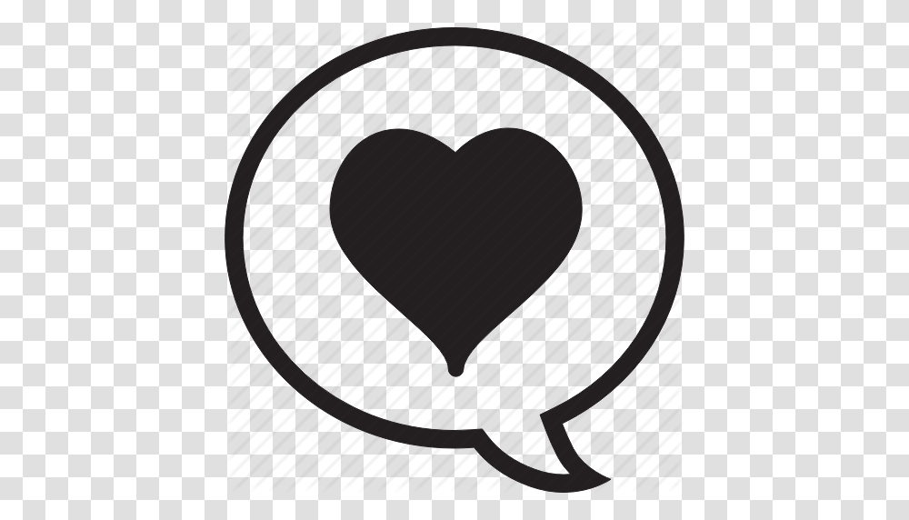 Comment Fill Heart Icon, Label Transparent Png