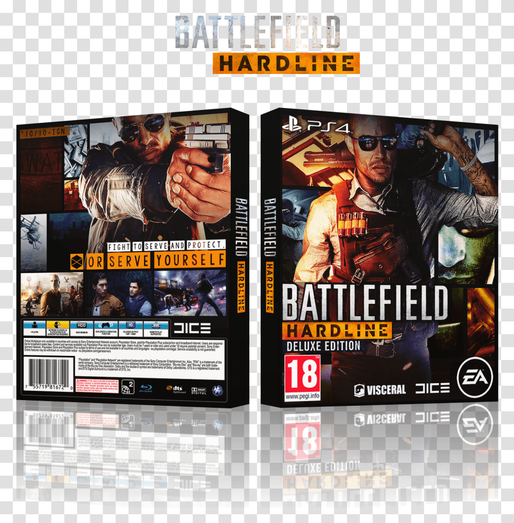 Comments Battlefield Hardline, Person, Human, Poster, Advertisement Transparent Png