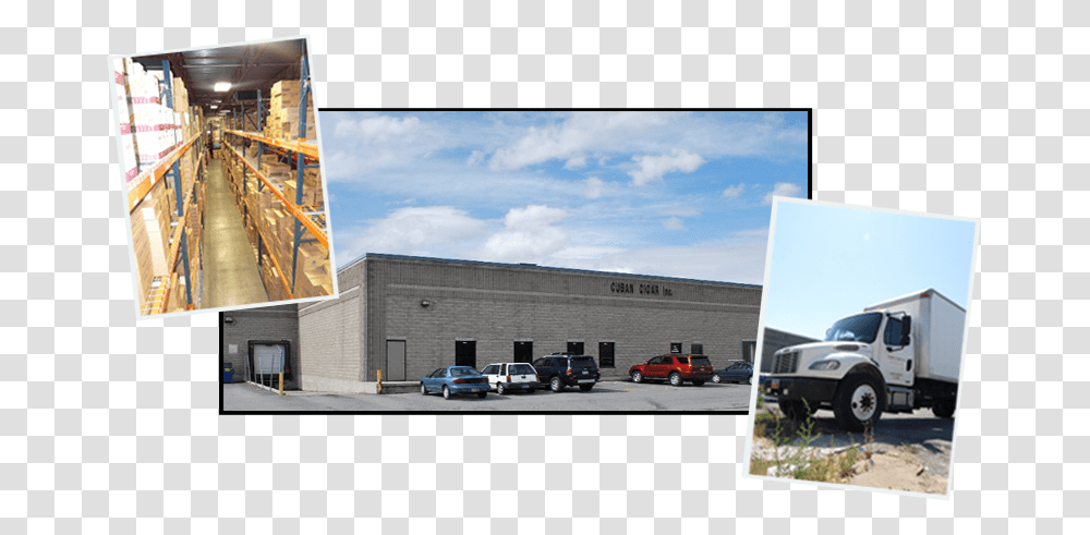 Commercial Building, Car, Vehicle, Transportation, Truck Transparent Png