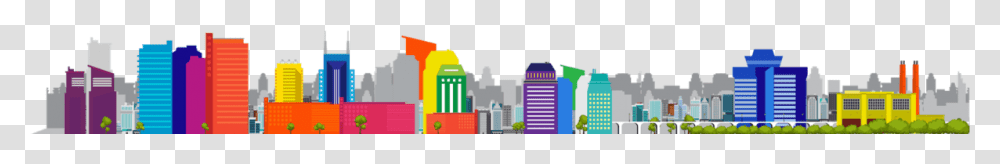 Commercial Building, City, Urban, Downtown, High Rise Transparent Png