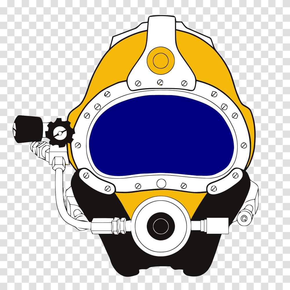 Commercial Diver Helmet Navy Logo, Apparel, Lawn Mower, Tool Transparent Png