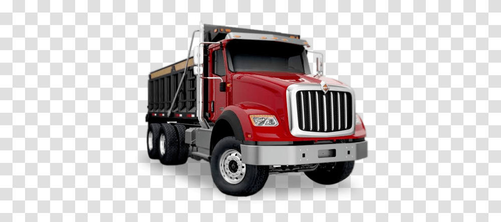 Commercial Dump Truck 2017 International Dump Truck, Vehicle, Transportation, Trailer Truck, Fire Truck Transparent Png