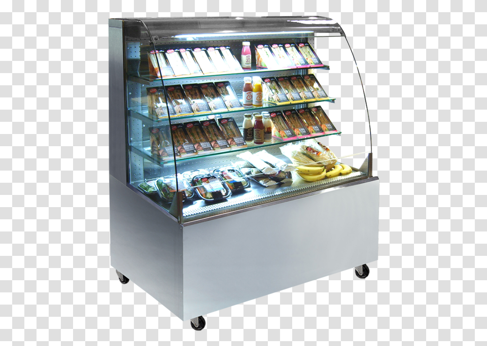 Commercial Glass Grab And Go Refrigerator Download Refrigerator, Machine, Vending Machine, Shelf, Shop Transparent Png