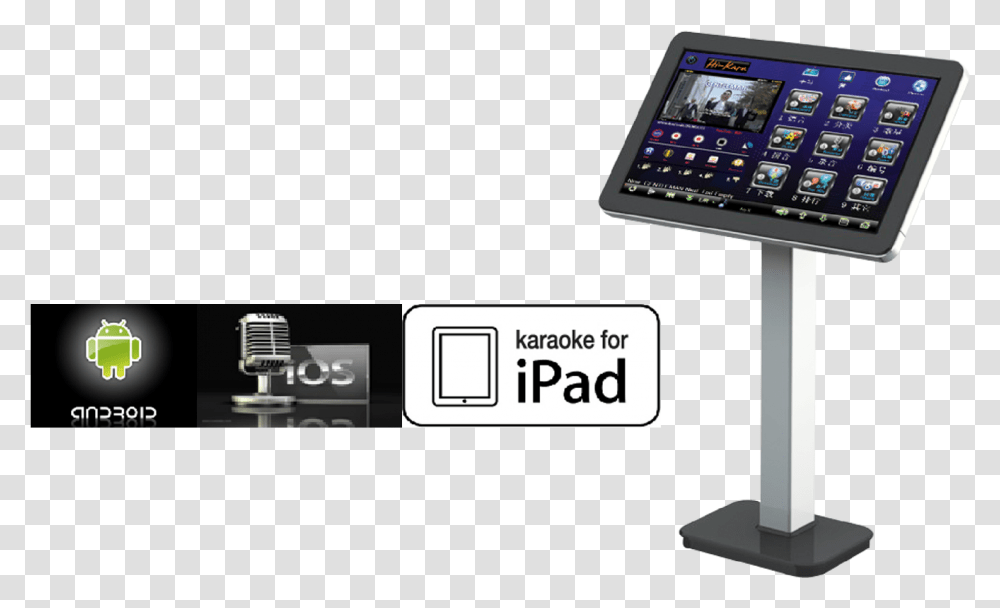 Commercial Karaoke System Made For Ipod, Tablet Computer, Electronics, Kiosk, Mobile Phone Transparent Png