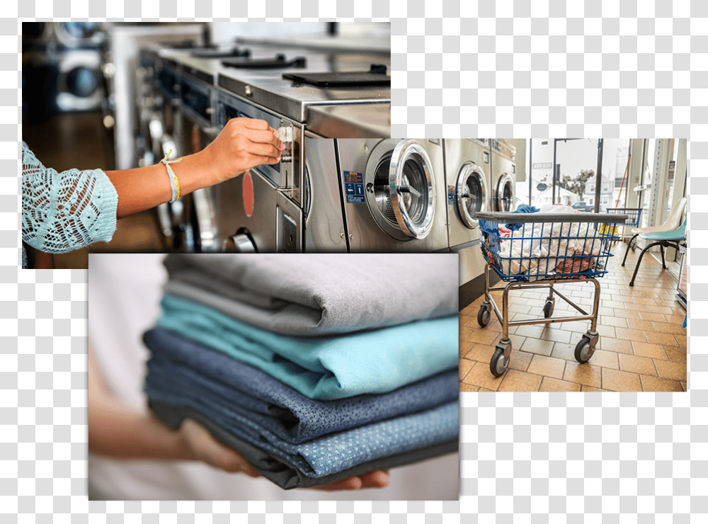 Commercial Laundry Services Self Service Laundry, Person, Human, Chair, Furniture Transparent Png