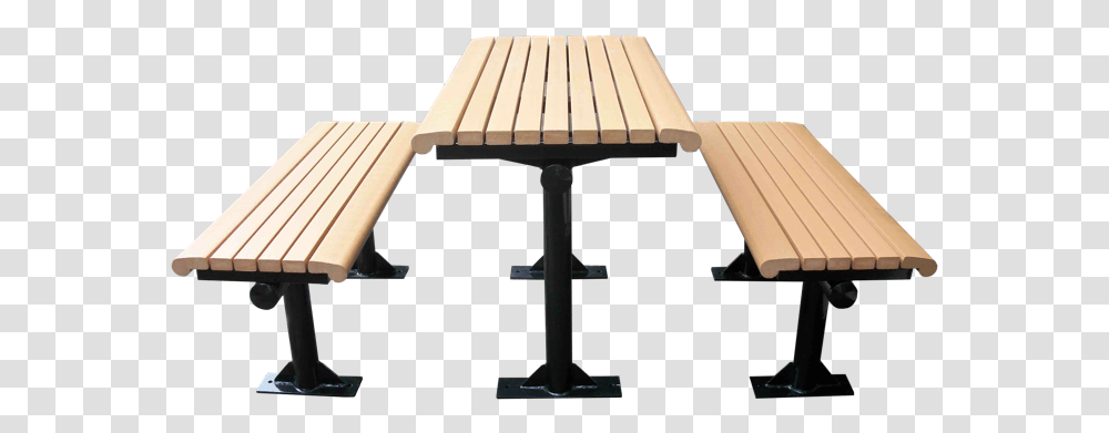 Commercial Recycled Plastic Outdoor Picnic Table Spp C01 Picnic Table, Furniture, Chair, Tabletop, Coffee Table Transparent Png