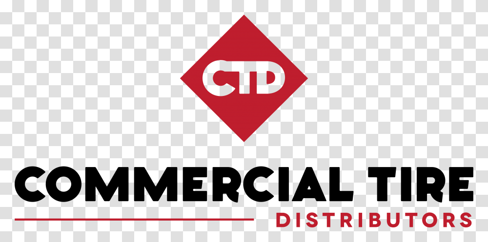 Commercial Tire Distributors Traffic Sign, Logo, Trademark Transparent Png