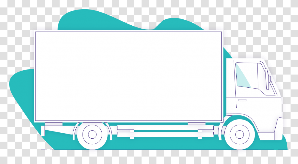 Commercial Vehicle, Moving Van, Transportation, White Board, Word Transparent Png