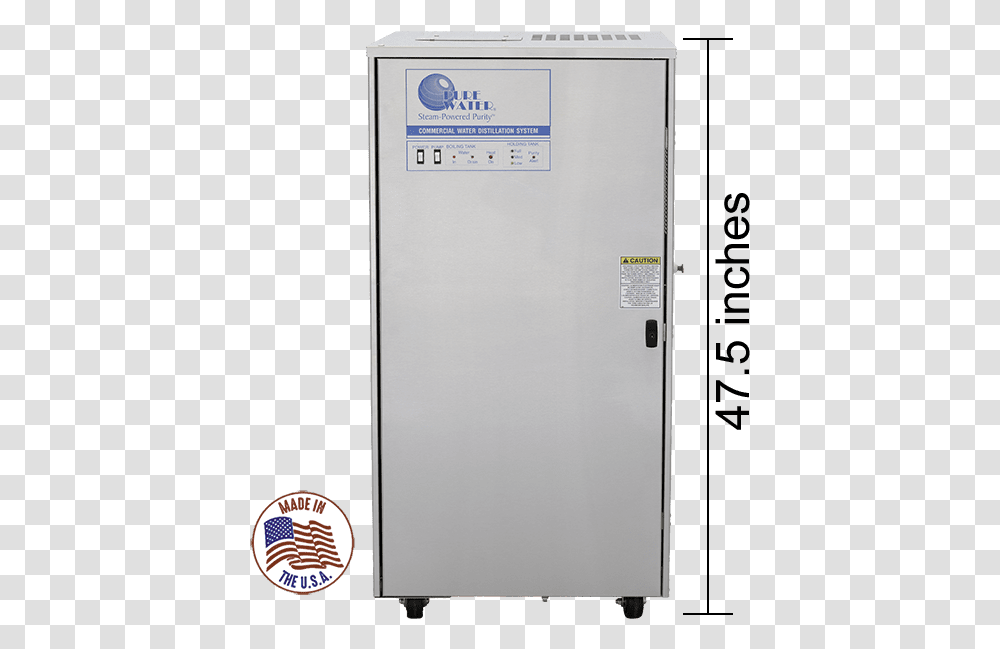 Commercial Water Distiller Freezer, Refrigerator, Appliance, Dishwasher, Mailbox Transparent Png