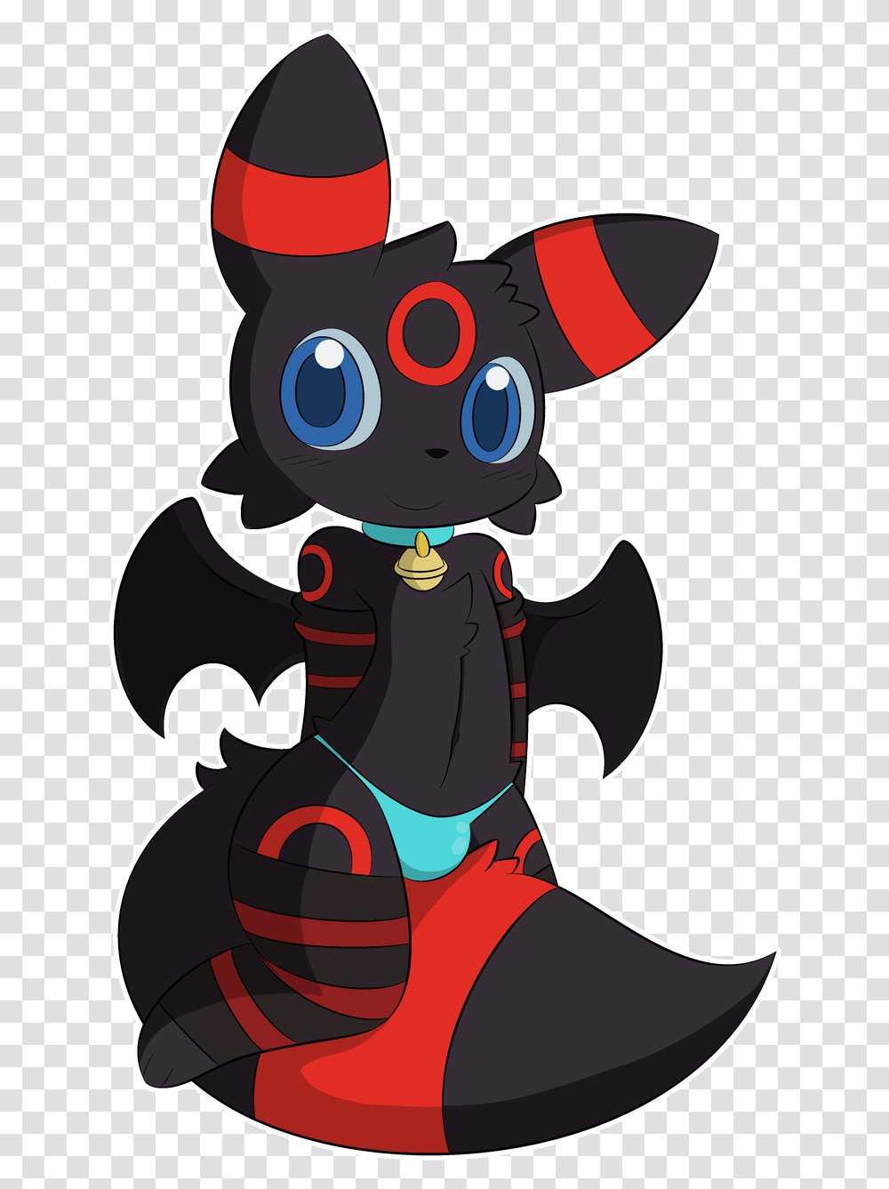 Commission For Cosmic Umbreon Cartoon, Label Transparent Png
