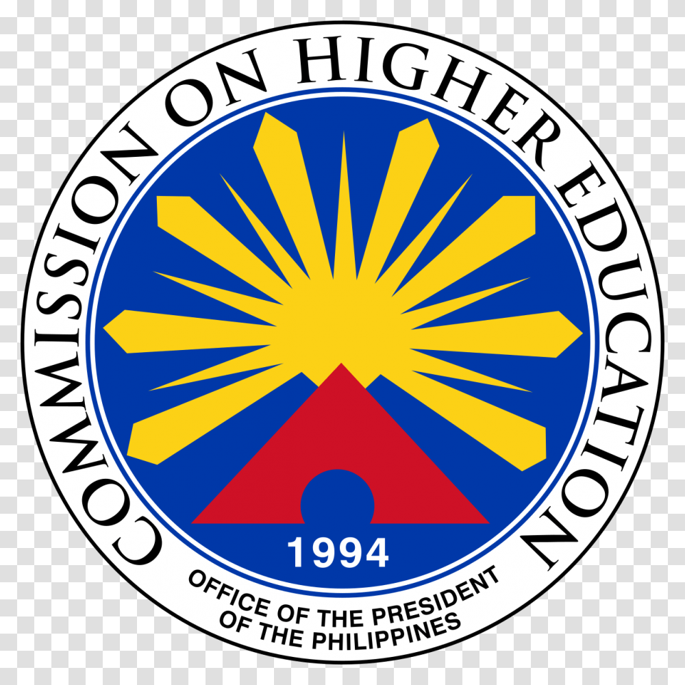 Commission On Higher Education, Logo, Trademark, Badge Transparent Png